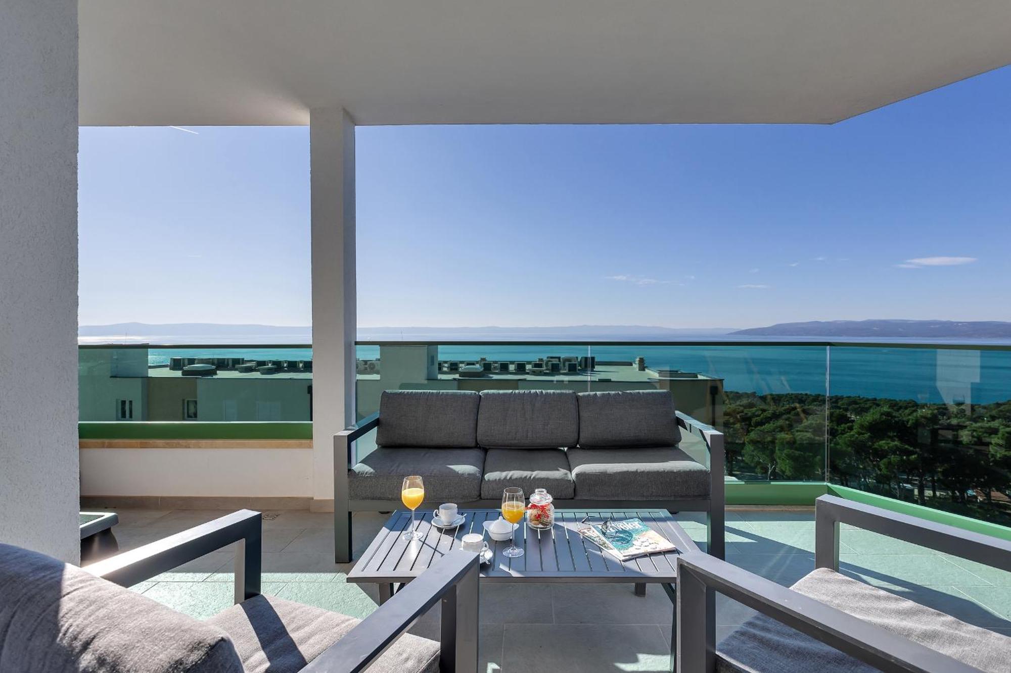 Exclusive Penthouse Big Blue With Private Jacuzzi Διαμέρισμα Μακάρσκα Εξωτερικό φωτογραφία
