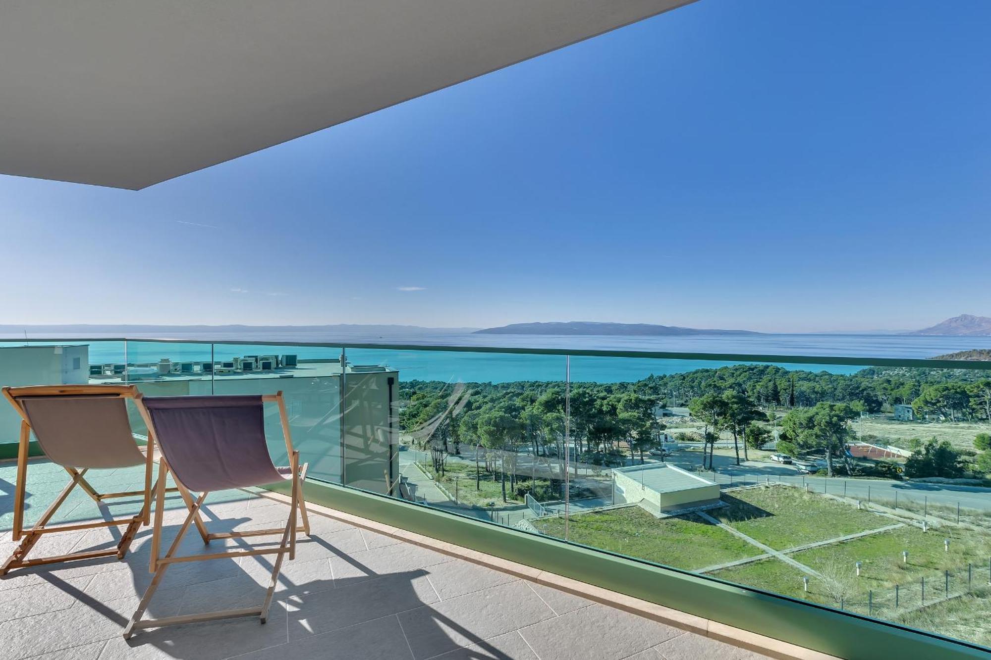 Exclusive Penthouse Big Blue With Private Jacuzzi Διαμέρισμα Μακάρσκα Εξωτερικό φωτογραφία