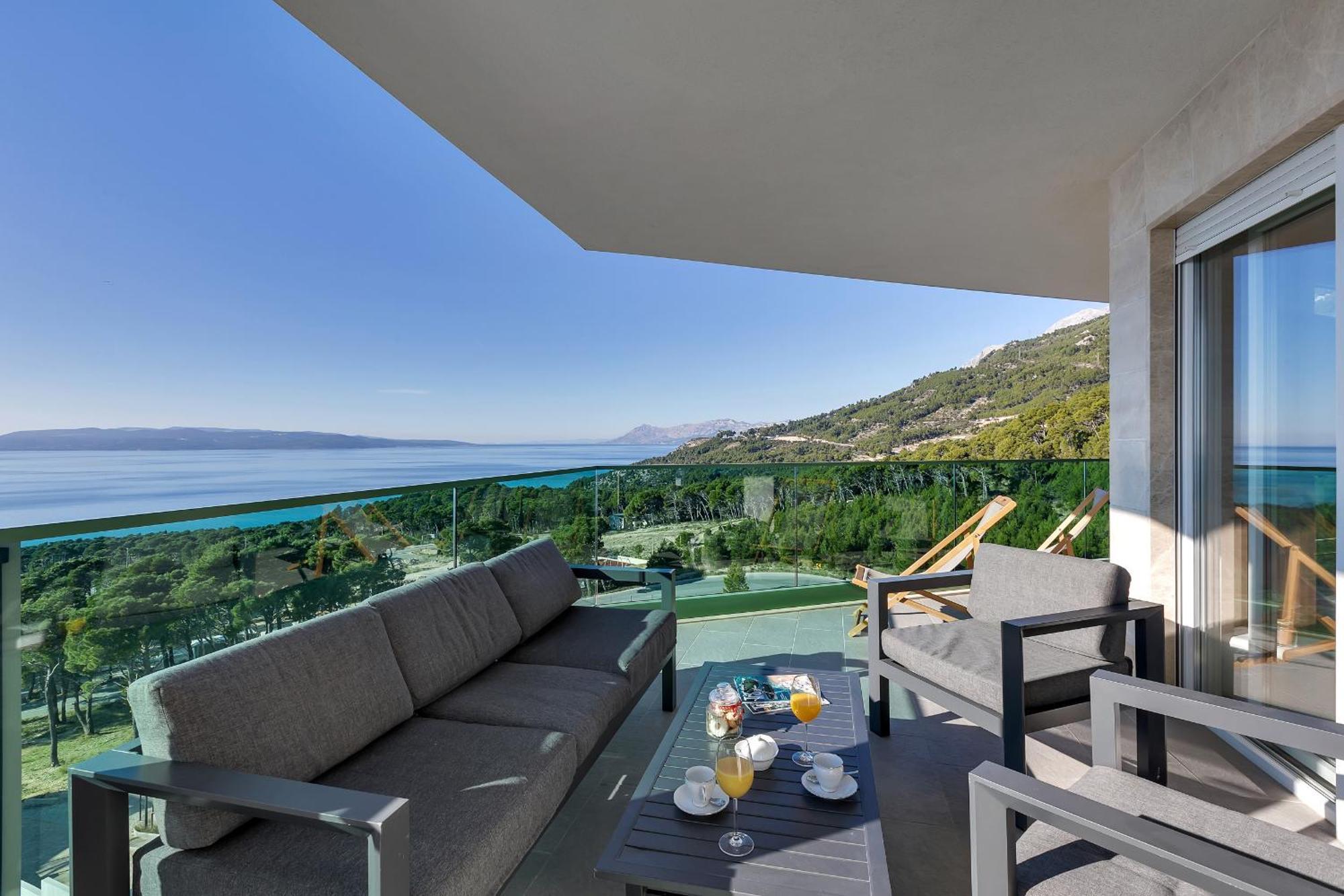 Exclusive Penthouse Big Blue With Private Jacuzzi Διαμέρισμα Μακάρσκα Εξωτερικό φωτογραφία