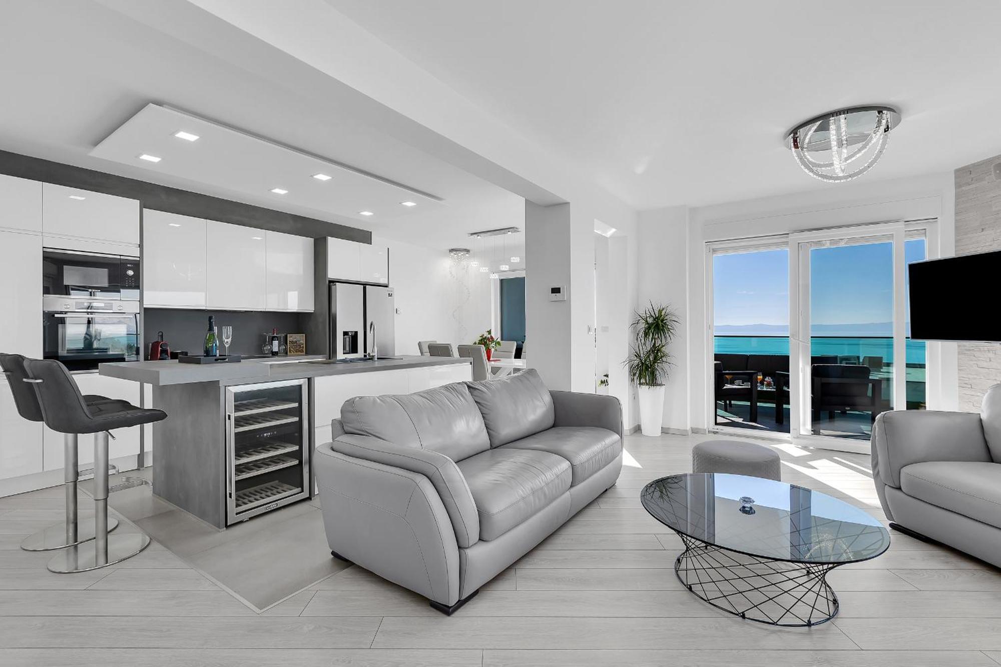 Exclusive Penthouse Big Blue With Private Jacuzzi Διαμέρισμα Μακάρσκα Εξωτερικό φωτογραφία