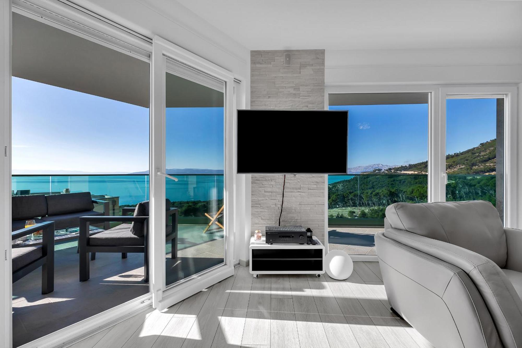 Exclusive Penthouse Big Blue With Private Jacuzzi Διαμέρισμα Μακάρσκα Εξωτερικό φωτογραφία