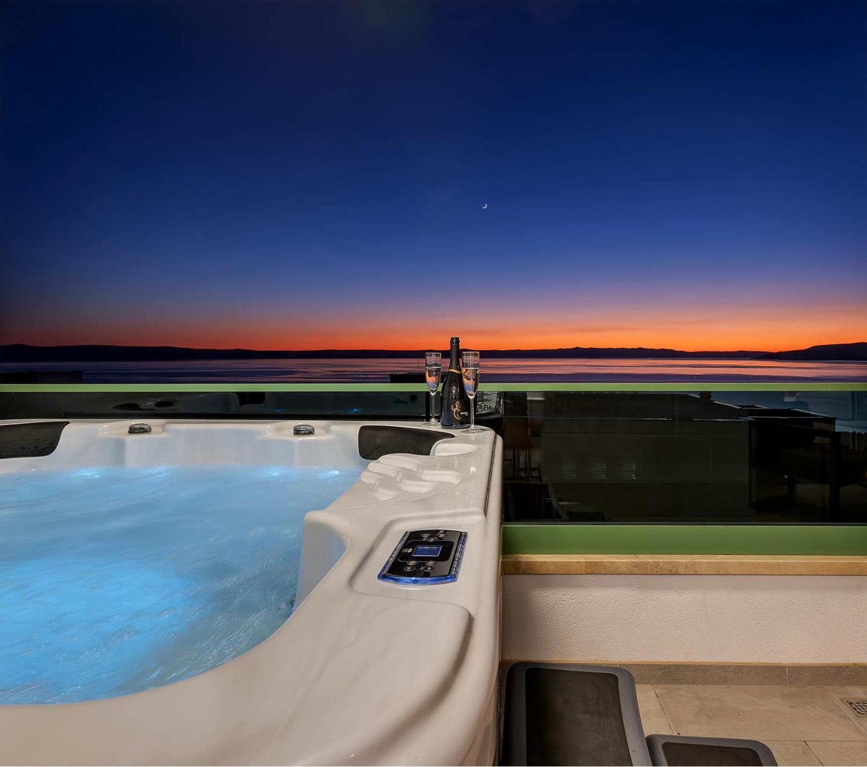 Exclusive Penthouse Big Blue With Private Jacuzzi Διαμέρισμα Μακάρσκα Εξωτερικό φωτογραφία