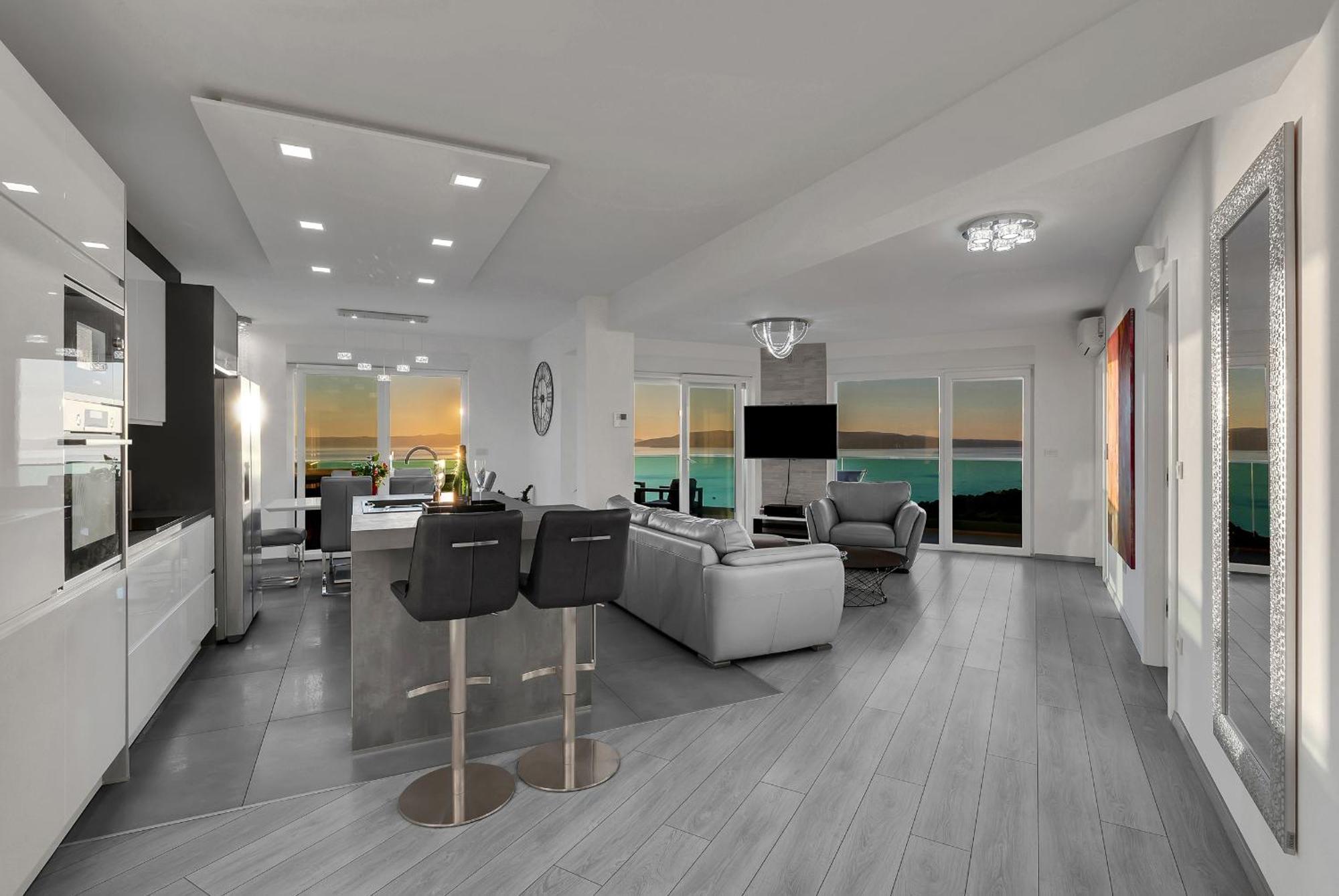 Exclusive Penthouse Big Blue With Private Jacuzzi Διαμέρισμα Μακάρσκα Εξωτερικό φωτογραφία