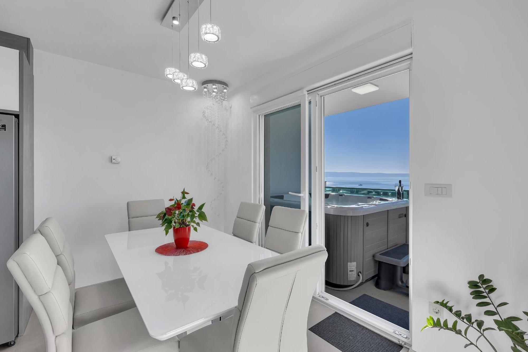 Exclusive Penthouse Big Blue With Private Jacuzzi Διαμέρισμα Μακάρσκα Εξωτερικό φωτογραφία