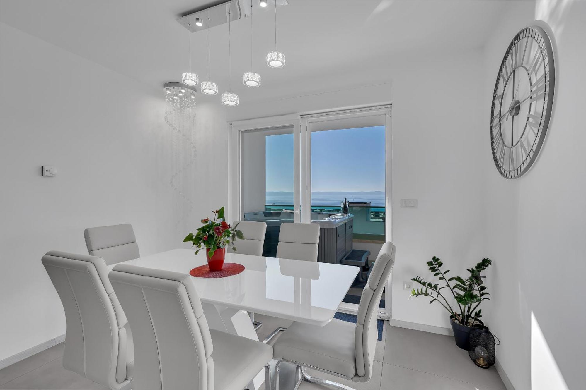 Exclusive Penthouse Big Blue With Private Jacuzzi Διαμέρισμα Μακάρσκα Εξωτερικό φωτογραφία