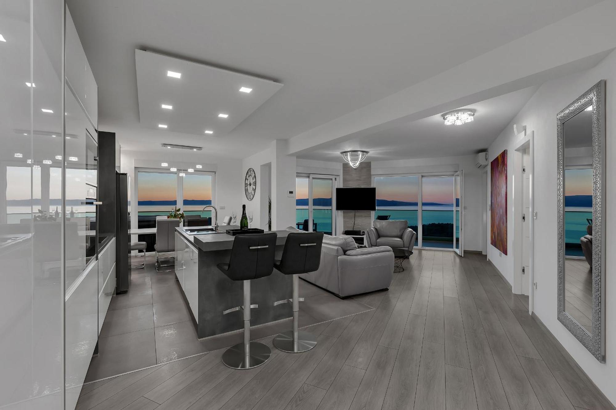 Exclusive Penthouse Big Blue With Private Jacuzzi Διαμέρισμα Μακάρσκα Εξωτερικό φωτογραφία