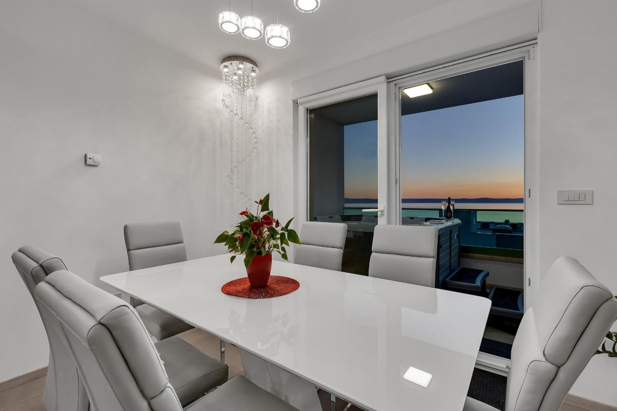 Exclusive Penthouse Big Blue With Private Jacuzzi Διαμέρισμα Μακάρσκα Εξωτερικό φωτογραφία