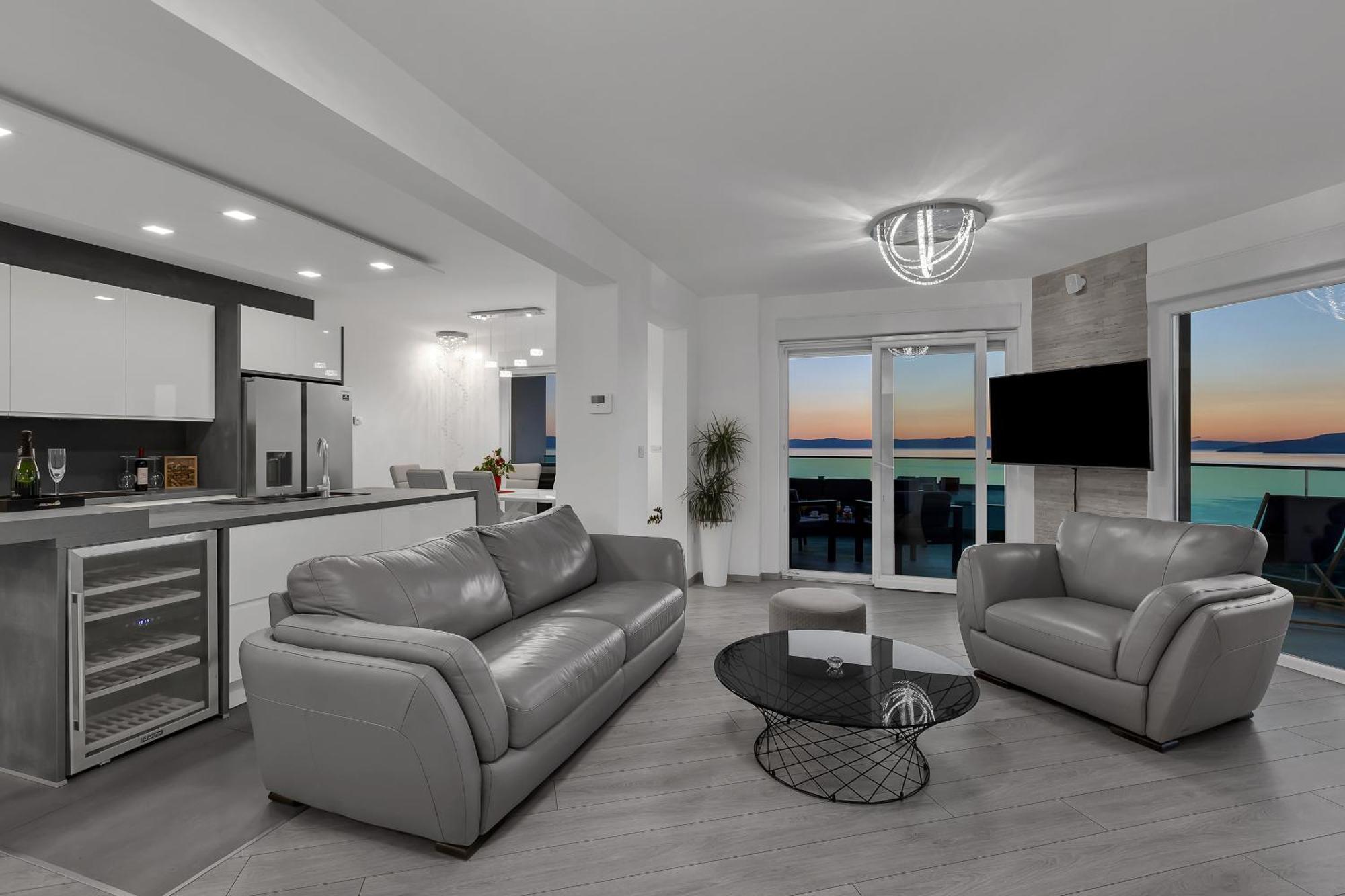 Exclusive Penthouse Big Blue With Private Jacuzzi Διαμέρισμα Μακάρσκα Εξωτερικό φωτογραφία