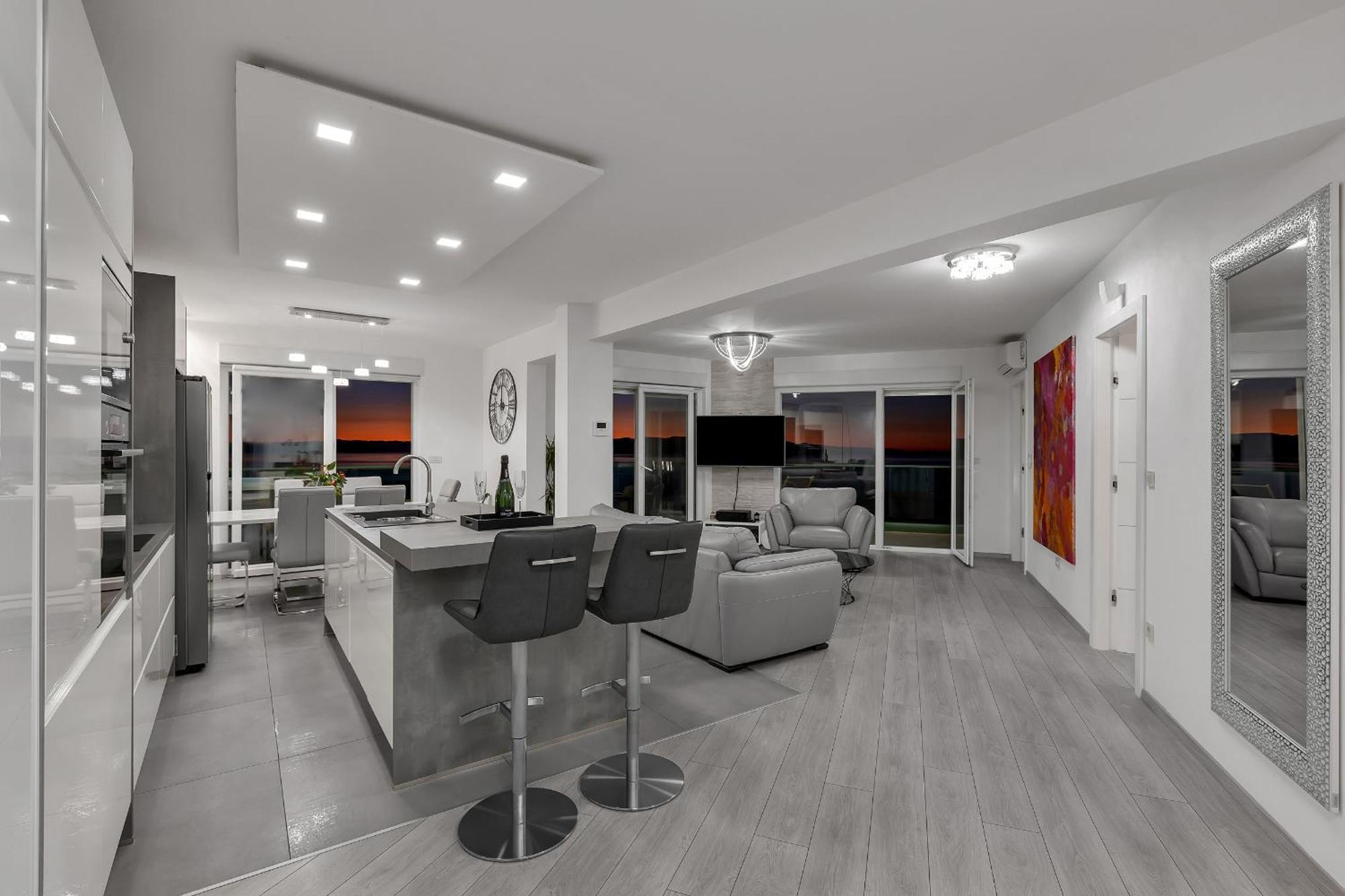 Exclusive Penthouse Big Blue With Private Jacuzzi Διαμέρισμα Μακάρσκα Εξωτερικό φωτογραφία