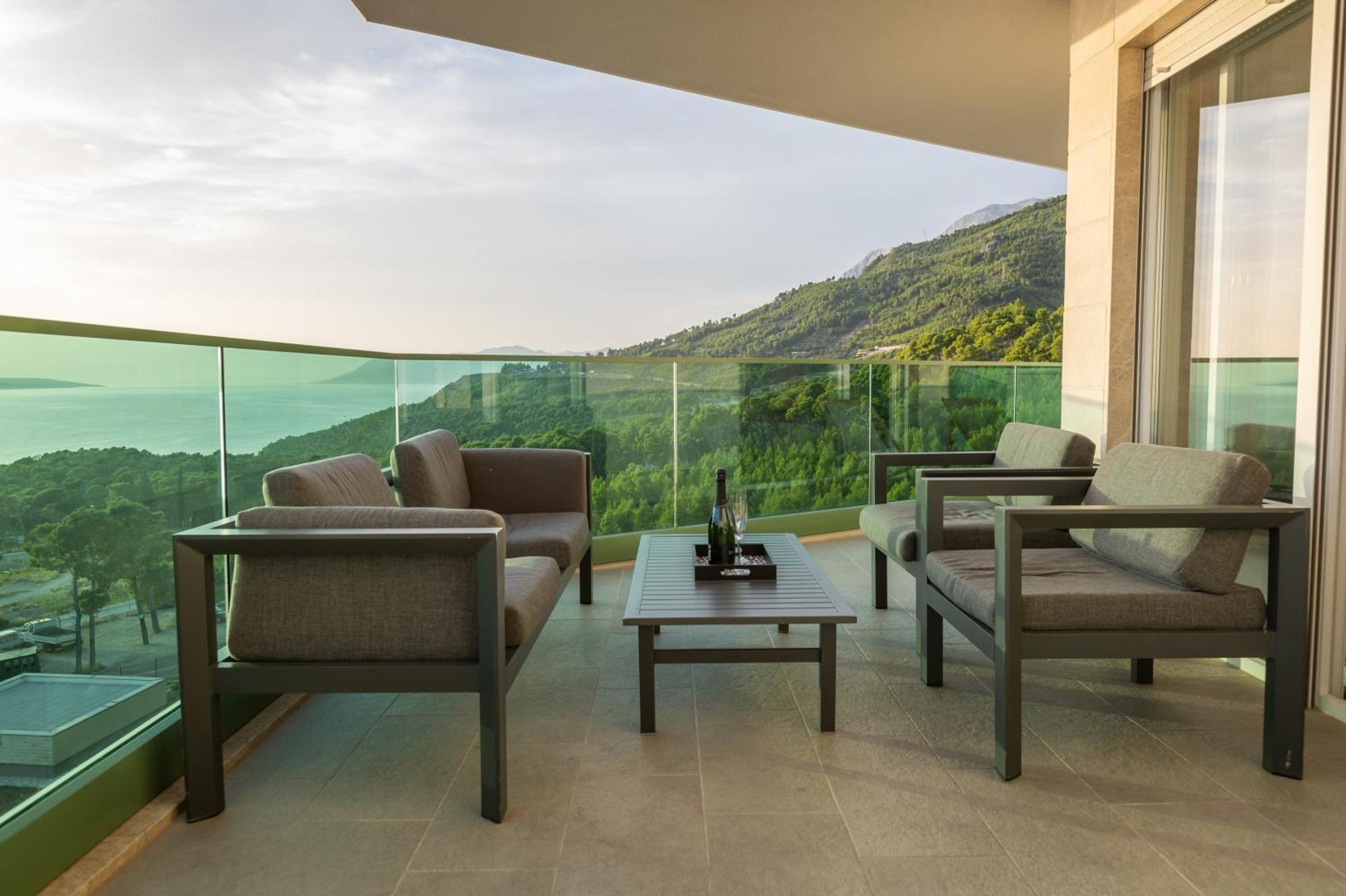 Exclusive Penthouse Big Blue With Private Jacuzzi Διαμέρισμα Μακάρσκα Εξωτερικό φωτογραφία